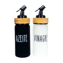 Galheteiro Doha Porta Azeite Vinagre Com Bico Dosador 220ml