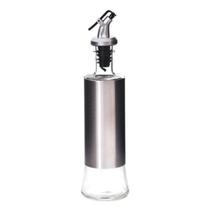 Galheteiro eite Ou Vinagre 300Ml Vidro E Inox Com Dosador