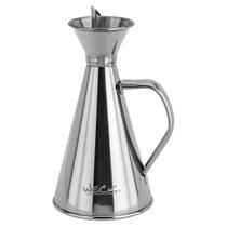 Galheteiro em Aço Inox com Bico para Azeite Óleo Vinagre Mesa Posta Jantar Almoço - 250mL - Weck Galheteiro em Aço Inox com Bico para Azeite Óleo Vinagre Mesa Posta Jantar Almoço - 250mL - Weck