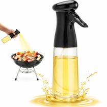 Galheteiro Pulverizador De Vidro Spray Gourmet 220ml Controle de Óleo Saudável