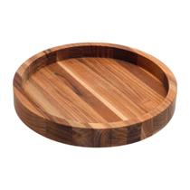 Galheteiro Tábua Giratória Madeira Teca Monte Novo Petiscos