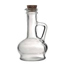 Galheteiro Vidro 230ml Transparente Tampa Rolha Yangzi Tuut