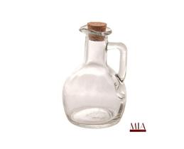 Galheteiro vidro com tampa em Rolha 180ml Galheteiro vidro com tampa em Rolha 180ml