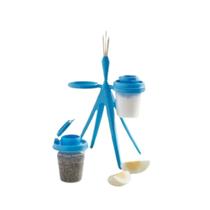 Galheteiro Vintage Tupperware - Azul para Temperos