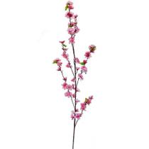 Galho artificial de Cerejeira Rosa Grande Toque Real 1,23 Decoração Sala Escritório - Micare Decor