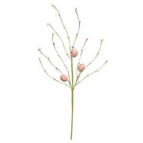 GALHO C/OVOS DECORATIVO (ROSA CLARO) 65cm