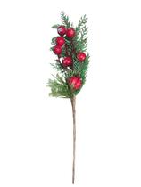 Galho de Azevinho com Romã Decoração de Natal Premium Luxo Galho de Azevinho com Romã Decoração de Natal Premium Luxo
