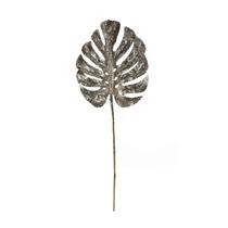 Galho de Natal Champanhe Glitter Folha Decoração Enfeite - tok da casa