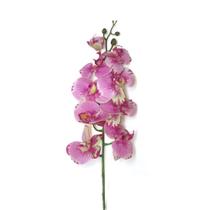 Galho de orquídea al0021 (rosa c/ verde claro)
