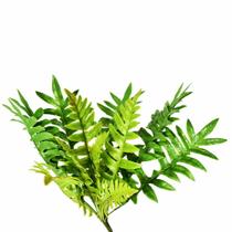 Galho de Samambaia Artificial Pendurar Flor Arte 35cm