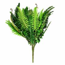 Galho de Samambaia Artificial Pendurar Flor Arte 60cm