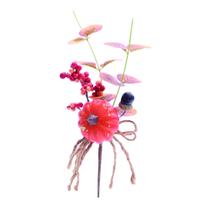 Galho decorativo aboboras com mirtilo 27cm halloween Galho decorativo aboboras com mirtilo 27cm halloween