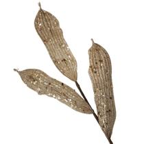 Galho Decorativo Dourado 80cm 80cm