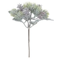 Galho Decorativo Pick Natal Mini Pinha Nevado - DECORE Galho Decorativo Pick Natal Mini Pinha Nevado - DECORE