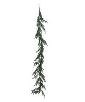 Galho Decorativo Verde Longos Natalino Estilo Pinheiro-1,8m