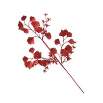 Galho Decorativo Vermelho 75cm Espressione Christmas