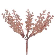 Galho Folhas Glitter Roc 01 Unidade - Cromus - Rizzo