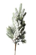 Galho Natalino Berry Nevado - Tok da Casa