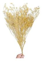 Galho Seco Caspia Dourado Com Purpurina Natural Decoração