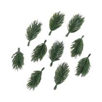 Galhos De Pinheiro Artificiais Para Decoração De Natal, Casamento E Casa, Buquê DIY, Caixa De Galhos De Pinheiro Artificiais Para Decoração De Natal, Casamento E Casa, Buquê DIY, Caixa De