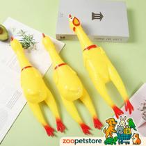 Galinha Frango Borracha Mordedor Cachorro Pet Faz Barulho / Brinquedos Cachorro