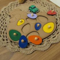 Galinha Infantil Em MDF