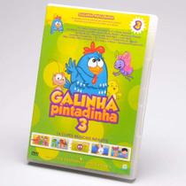 GALINHA PINTADINHA 3 dvd original lacrado - nc