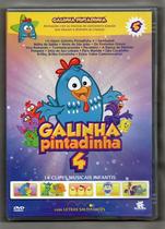 Galinha Pintadinha 4 DVD 14 Clipes Musicais Infantis - Som Livre