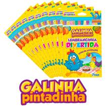 Galinha Pintadinha Lembrancinha Aniversário Livro + Máscara