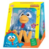 Galinha Pintadinha Musical de Pelúcia Brinquedo Infantil Baby Brink