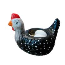 Galinha Porta Ovos Cesta Grande em Cerâmica Decorativa Galinha Porta Ovos Cesta Grande em Cerâmica Decorativa