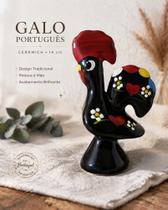Galinho português de Barcelos,cerâmica, enfeite decoração portuguesa,14cm de altura. Galinho português de Barcelos,cerâmica, enfeite decoração portuguesa,14cm de altura.