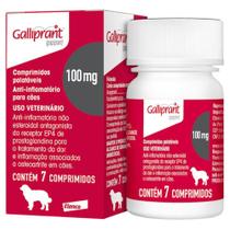 Galliprant 100mg anti-inflamatório elanco cães 7 comprimidos