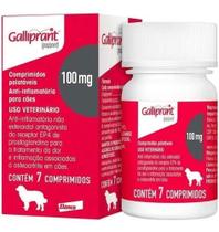 Galliprant 100mg Elanco Cães 07 Comprimidos