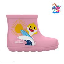 Galocha Baby Shark Infantil Leve Confortável Kids