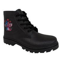 Galocha Bota Infantil Menina Lilo Stich Coracao Vermelho Galocha Bota Infantil Menina Lilo Stich Coracao Vermelho