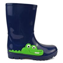 Galocha Cano Alto Masculino Infantil Kimimo Jacaré Confortável