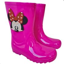 Galocha cano alto minnie Galocha cano alto minnie