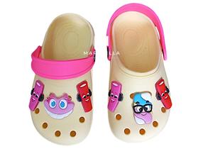 Galocha Docinho Cano Alto Infantil Menina Fashion Glitter Modinha Divertido