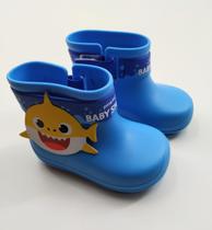Galocha Grendene Baby Shark Splash Infantil Azul 17ao28 Galocha Grendene Baby Shark Splash Infantil Azul 17ao28