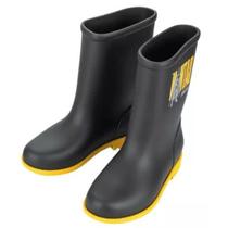 Galocha Grendene Batman Infantil Preto Amarelo + Capa De Chuva