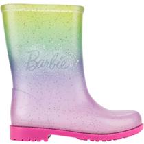 Galocha Infantil Menina Casual Cano Alto Barbie Grendene Kids 23097