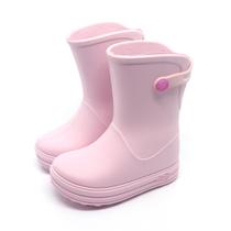 Galocha Infantil Menina Plugt Acqua Color Block Rosa Bale, Impermeável, Leve e Super Estilosa Loja Plugt