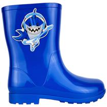 Galocha Infantil Menino Tubarão Baby Shark Charmosinha Chic