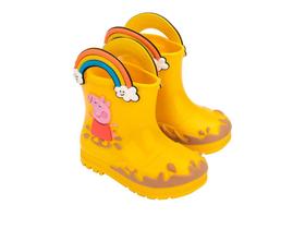 Galocha Infantil Mini Melissa Baby Welly Peppa Pig Masculino Feminino