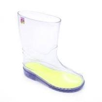 Galocha Infantil Splash Transparente Troca Palmilha - Plugt