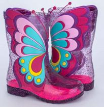 Galocha Kidy Menina Pink/Gliter Ref:342.0025 Galocha Kidy Menina Pink/Gliter Ref:342.0025