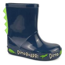 Galocha Luelua Bota Chuva Infantil Dino Antiderrapante Galocha Luelua Bota Chuva Infantil Dino Antiderrapante