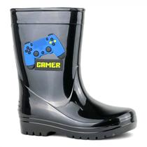 Galocha Luelua Cano Médio Game Infantil Menino