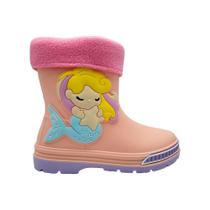 Galocha stuf emborrachada com cano médio ref:sb0352 menina